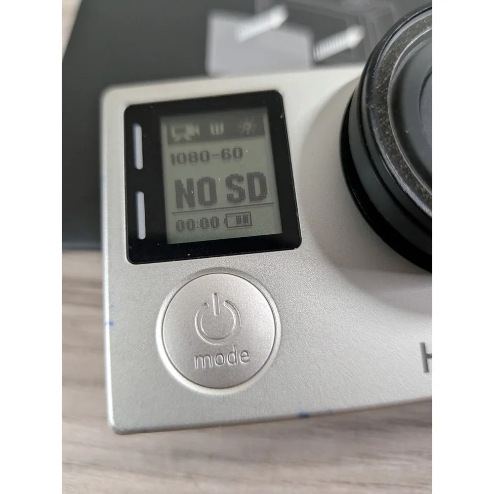GoPro Hero 4 Silver Edition- with Accessories and Case Included